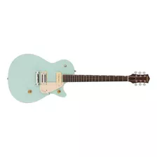 Guitarra Eléctrica Gretsch Streamliner G2215-p90 Jet De Nato Mint Metallic Brillante Con Diapasón De Laurel