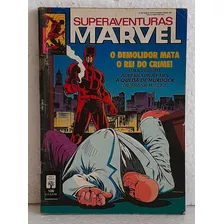 Hq Gibi - Superaventuras Marvel Nº 106 - O Demolidor Mata O Rei Do Crime - Ed. Abril - 1991