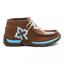 Bota Tenis Rodeio Country Destroyer Em Couro Diversas Cores