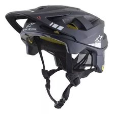 Casco Mtb Bici - Vector Tech A1 Helmet - Premium Alpinestars Color Negro Talle M