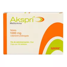 Akspri 1000 Mg 30 Tabletas