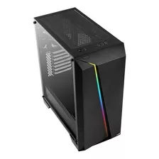 Gabinete Gamer Aerocool Cylon Pro Negro Rgb Cristal Temp /vc