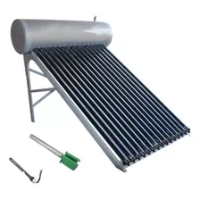 Termotanque Solar 200 Lts Acero Kit Eléctrico Resistencia