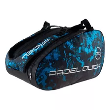 Bolso Mochila Padel Paletas Paletero Funda Quick Proteccion Color Negro/azul