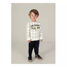 Conjunto Infantil Inverno Menino Blusa E Calça Moletom Mundi