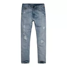 Calça Masculina Jeans Carrot Over Destroyed