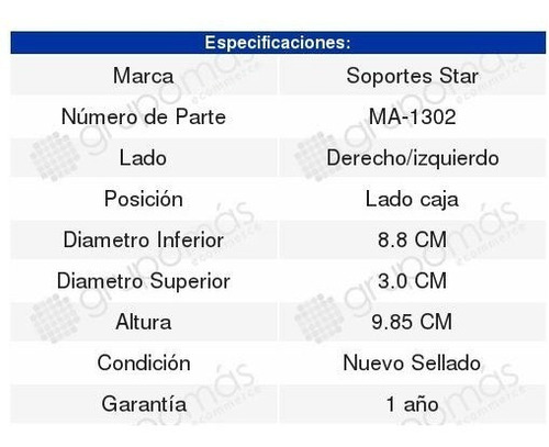 Macheta Star Lado Caja Mazda Cx-7 2007-2016 Foto 2