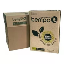 Resma A4 75grs Naturaleza Tempo Caja X 5un