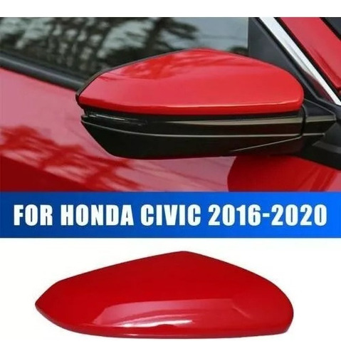 Tapa Retrovisor Concha For Honda Civic 2016-2021 Foto 2