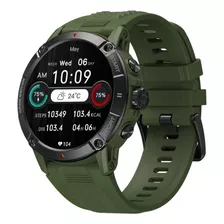 Relógio Smartwatch Militar Zeblaze Ares3 Sport Mode Ultra Hd Cor Da Caixa Verde/grafite Cor Da Pulseira Verde Cor Do Bisel Preto Desenho Da Pulseira Esportiva