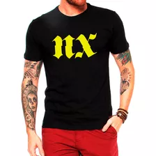 Camiseta Nx Zero Banda De Rock Show Tour 100% Algodão