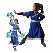Fantasia Katara Infantil Cosplay Avatar