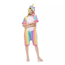 Pijama Kigurumi Unicornio Varios Diseños De Verano Adulto!