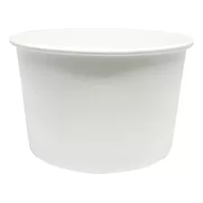 Vaso O Envase De Carton Para Helado 12 Oz Marca Inix Con 50