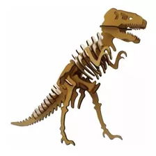 Dinossauro T-rex Mdf - Quebra-cabeça Personalizado