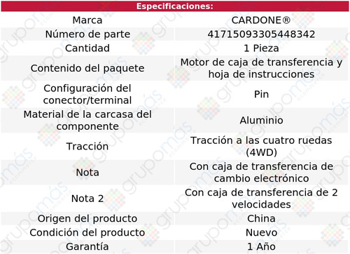 1 Motor Caja Transferencia Gmc Sierra 2500 Hd Classic 4wd 07 Foto 5