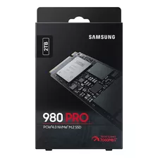 Disco Duro Ssd 2t M.2 Samsung 980 Pro Gen4 Para Juegos