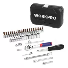 Caja De 46 Herramientas Workpro