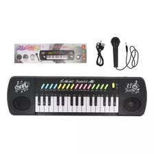 Órgano Con Micrófono Varias Funciones 31 Teclas Piano Usb