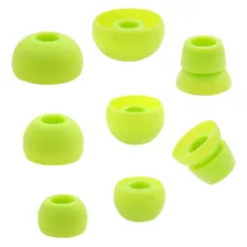 Set De Siliconas Eartips Alxcd Auriculares 4 Pares Verde