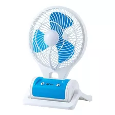 Mini Ventilador Recargable Portatil Con Luz Led