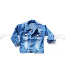 Jaqueta Casaco Blusa Jeans Infantil Menino Bebê