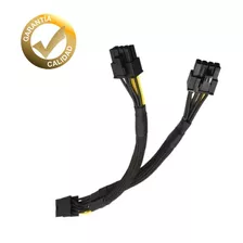 Cable Adaptador Splitter Pcie 6 A 2x 8 Pin (6+2) Mineria