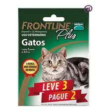 Combo Frontline Plus Gatos Merial 3 Pipetas