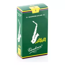 Sr261 Alto Sax Java Cañas Fuerza 1 Caja De 10