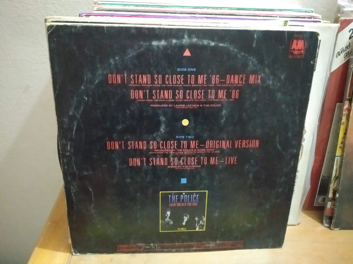 The Police - Don t  Stand So Close To Me 86 - vinilo 1986
