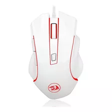 Mouse Gamer Redragon Nothosaur White M606w 3200 Dpi 6 Botões