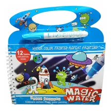 Libro Mágico Didáctico Para Pintar Con Agua Para Niños.