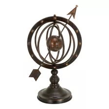 Brújula De Cristal Armillary Globe, 10 X 7 X 17 , B...