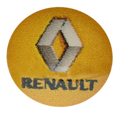 Juego Tapones Automotriz Vlvulas Llanta Logotipo Renault Foto 3