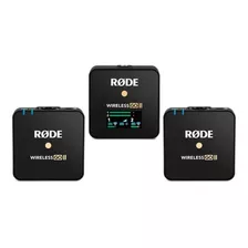 Rode Wireless Go(2) Sistema Microfone Sem Fio Duplo Compacto