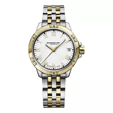 Reloj Casual De Acero Inoxidable De Cuarzo Raymond Weil Para