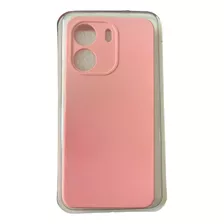 Case Funda Protectora De Silicona Redmi 13c Rosado