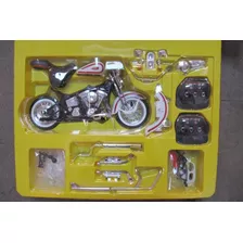 Miniatura Harley Davidson, Kit Metal Escala 1:10 Novo Na Cx.