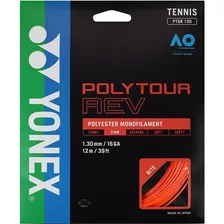 Cuerda Raqueta De Tenis Yonex Polytour Rev 1.30mm Orange