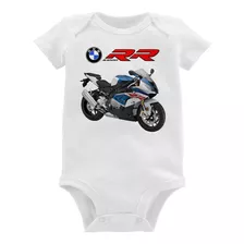 Body Bebê Moto Bmw S 1000 Rr Tricolor 2017