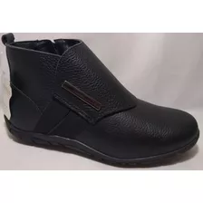 Bota Cano Baixo Couro Animal Andacco 42154