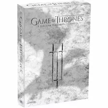 Box Game Of Thrones 3ª Temporada Completa - 5 Dvds - Lacrado