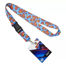 Lanyard Llavero Cinta Superman Dc Comics Licencia Oficial