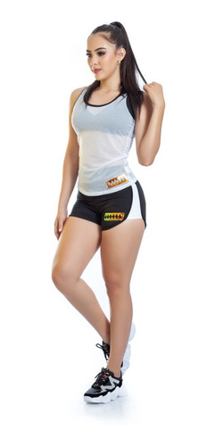 Pantaloneta Deportiva Short Crossfit Mujer Exclusivo 