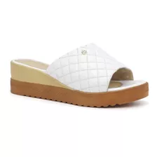 Sandalias De Dama Par&ss Ka21-3032 Blanco.