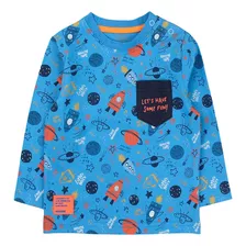 Polera Cosmic Turquesa Bebés