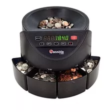 Cassida C100 Electronic Clasificador De Monedas - Contador, 