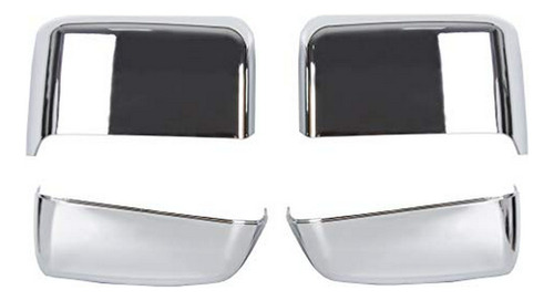 Espejo - Ecotric New Pair Triple Chrome Plated Tow Mirror Ca Foto 2