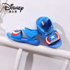 Huarache Para Niño Capitan America Comodo Casual Niños