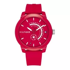 Reloj Tommy Hilfiger Hombre Original Rojo